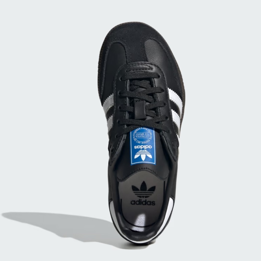 Adidas Samba OG Kids Black White Sneakers - NWT - Picture 5 of 13